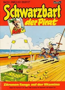 Schwarzbart der Pirat - Band 22 - Zitronen-Tango auf der Vitamina