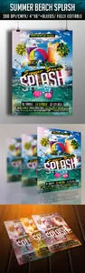 GraphicRiver - Summer Beach Splash Flyer Template