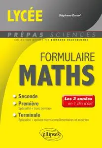 Formulaire Lycée Mathématiques - Stéphane Daniel