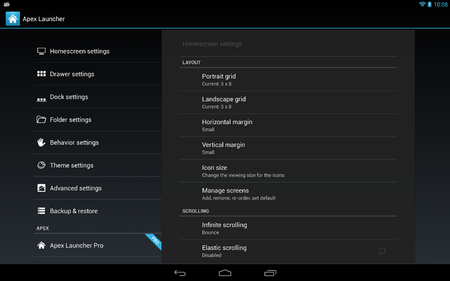 Apex Launcher v2.0.5