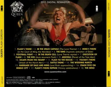 Queen - Flash Gordon (Original Motion Picture Soundtrack) (1980) {2019, MQA-CD x UHQCD, Remastered, Japan}