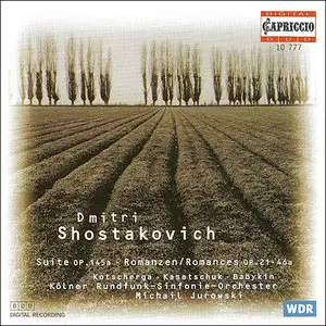 Shostakovich: Michelangelo Suite (Op.145a) - Romances (Op.46a & Op.21)