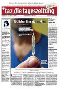 die tageszeitung (taz) vom Freitag, 13. Januar 2012
