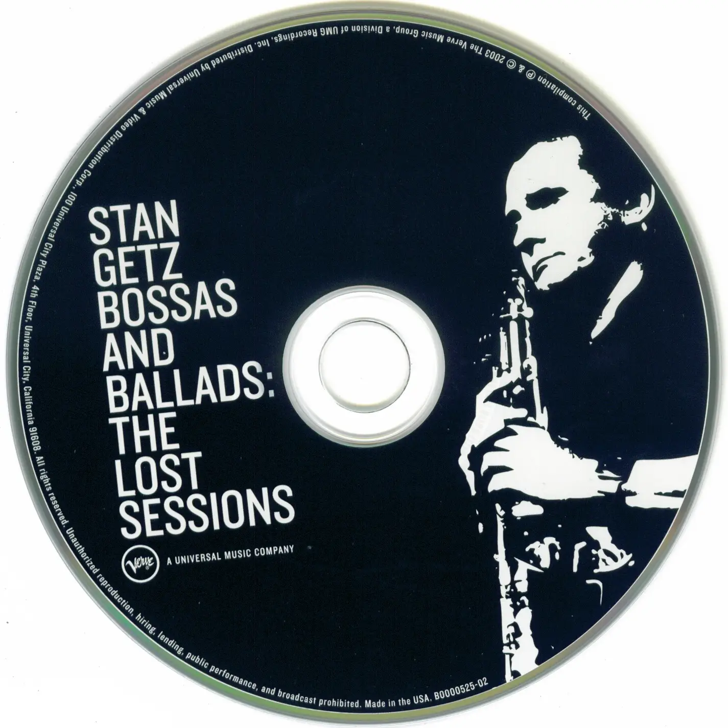 Stan Getz - Bossas And Ballads: The Lost Sessions (1989) {Verve B0000525-02 rel 2003}