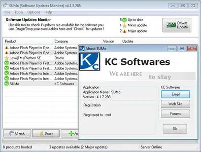 KC Software SUMo Pro 4.1.7.288 Multilingual + Portable