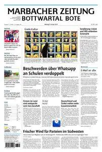 Marbacher Zeitung - 08. Januar 2018