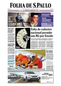 Jornal Folha de São Paulo - 13 de outubro de 2013 - Domingo