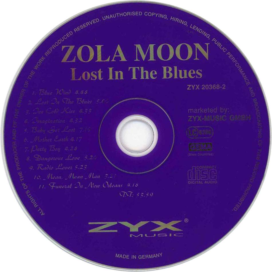 Zola Moon - Lost In The Blues (1995) .