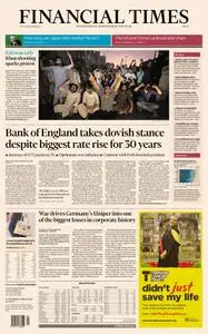 Financial Times Europe - November 4, 2022