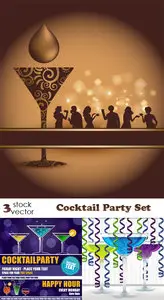Vectors - Cocktail Party Set