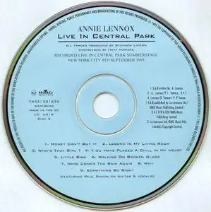 Annie Lennox - Medusa + Live In Central Park (1995)