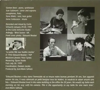 The Gordon Beck Quartet - November Song (1999) {JMS 18709-2}