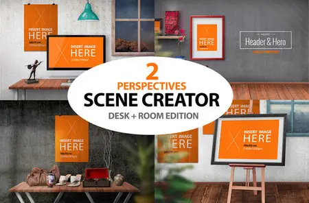 CreativeMarket - 2 Perspectives Scene Creator