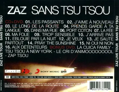 ZAZ - Discography (2010-2013) [4CD + 3DVD] Re-up