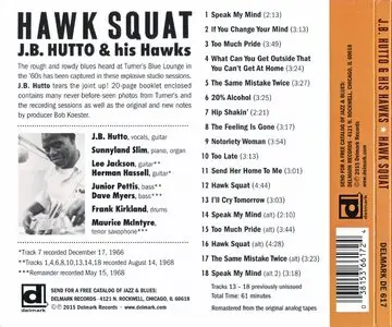 J.B. Hutto & His Hawks - Hawk Squat (1968) {2015 Delmark Expanded & Remastered Edition}