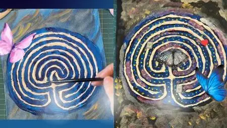 "Find Your Center" Finger Labyrinth Creation Workshop