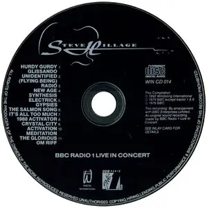 Steve Hillage - BBC Radio 1 Live In Concert (1992)