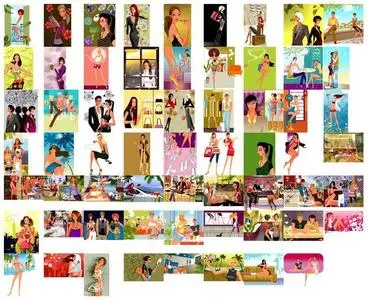 Beauty Life Style Theme in CorelDRAW