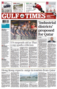 Gulf Times - Qatar, 24.05.2014