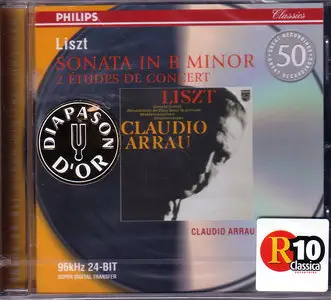Claudio ARRAU - LISZT Sonata in B minor, 2 Etudes de Concert
