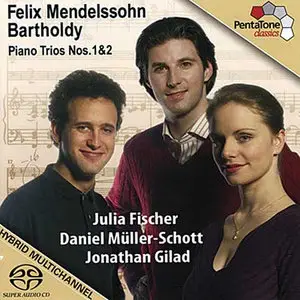 Mendelssohn Bartholdy - Gilad, Fischer, Müller-Schott - Piano Trios Nos. 1 & 2 [Petatone PTC 5186 085] {Europe 2006}