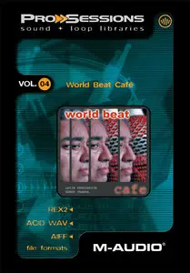 M-Audio Pro Sessions Vol 4 World Beat Cafe MULTiFORMAT