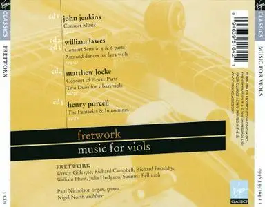 Fretwork - English Music for Viols: Jenkins, Lawes, Locke, Purcell [5CDs] (2008)