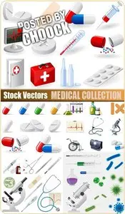 Medical collection - Stock Vector