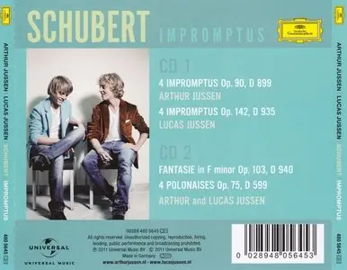 Schubert - Impromptus - Arthur & Lucas Jussen [Deluxe 2CD Edition] (2011)