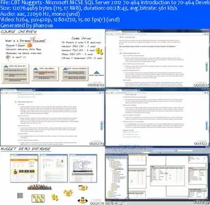 CBT Nuggets - Microsoft MCSE SQL Server 2012 70-464