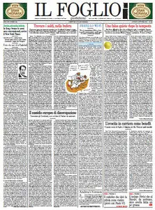 Il Foglio di Giuliano Ferrara - 16.10.2014