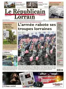 Le Republicain Lorrain St Avold Du Jeudi 16 Octobre 2014