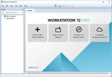 VMware Workstation Pro 12.5.4 Build 5192485