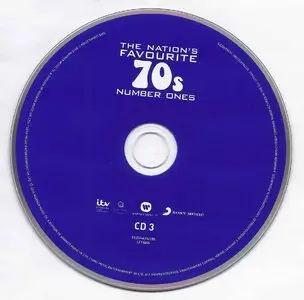 Various Artists - The Nation's Favourite 70s Number Ones (2015) [3CD] {Sony Music}