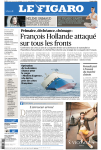 Le Figaro du Lundi 1 Février 2016