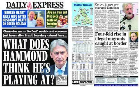 Daily Express – August 24, 2018