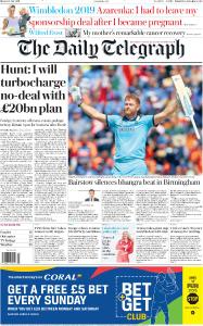 The Daily Telegraph - July 1, 2019