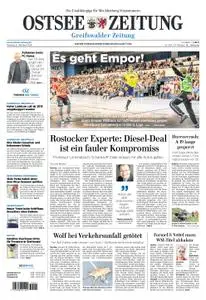 Ostsee Zeitung Greifswalder Zeitung - 08. Oktober 2018