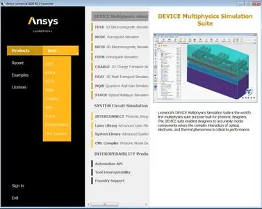 ANSYS Lumerical 2020 R2.3