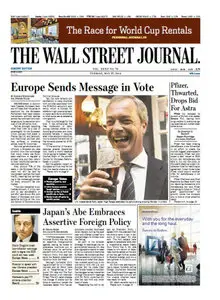 The Wall Street Journal (Europe) May 27 2014