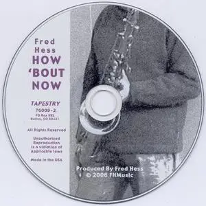 Fred Hess - How 'Bout Now (2006) {Tapestry 76009-2}