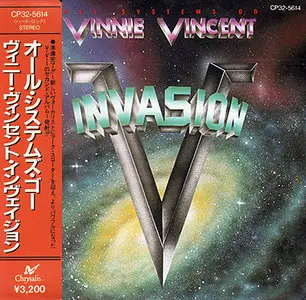 Vinnie Vincent Invasion - All Systems Go (1988) [1st CD Pressing, Japan '1988]
