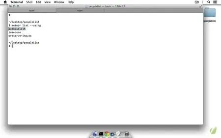 Tutsplus Single Page Web Apps with Meteor
