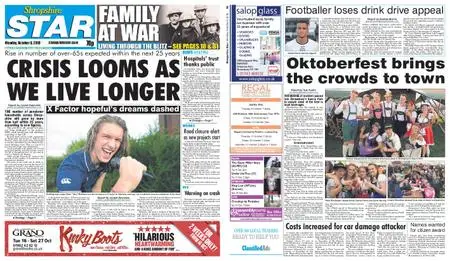 Shropshire Star Shrewsbury Edition – October 08, 2018