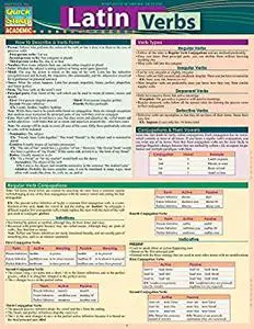 Latin Verbs: QuickStudy Laminated Reference Guide