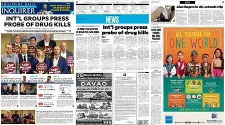 Philippine Daily Inquirer – October 10, 2017