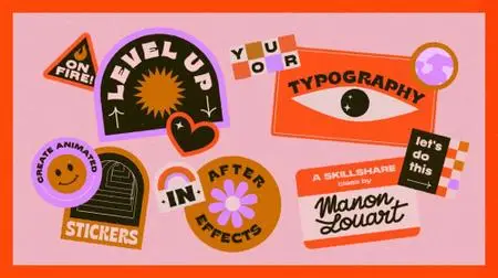 Level Up Your Typography: Creating Animated Stickers in After Effects