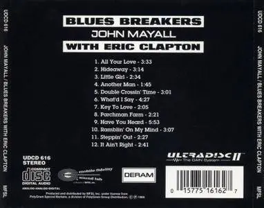 John Mayall with Eric Clapton - Blues Breakers (1966) [MFSL, UDCD 616]