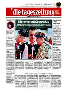 Tageszeitung TAZ vom 5 August 2010