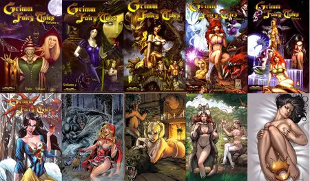 Grimm Fairy Tales - Historia corta  #1-5 y Art Book 2012